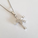 Map of Africa Diamond Southern Cross Pendant