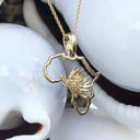 Map of Africa Protea Pendant