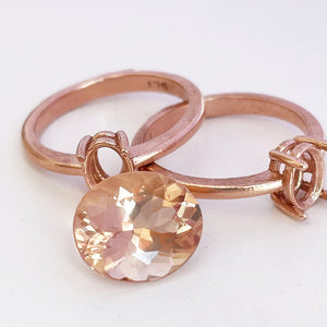 Morganite - Peach Oval Cut - 4.28ct