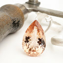 Morganite - Peach Pear Cut - 14.29ct