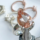 Morganite - Peach Pear Cut - 5.97ct