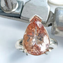 Morganite - Peach Pear Cut - 5.97ct