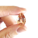 Morganite - Peach Pear Cut - 5.97ct