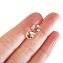 Morganite - Peach Pear Cut Pair - 3.10ct