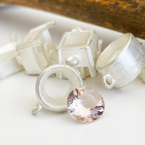 Morganite - Peachy Pink Round Cut - 2.00ct