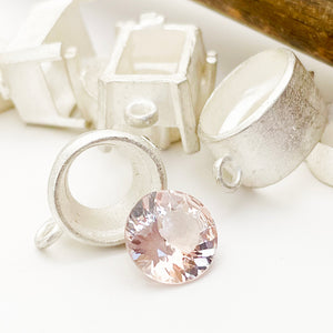 Morganite - Peachy Pink Round Cut - 2.00ct