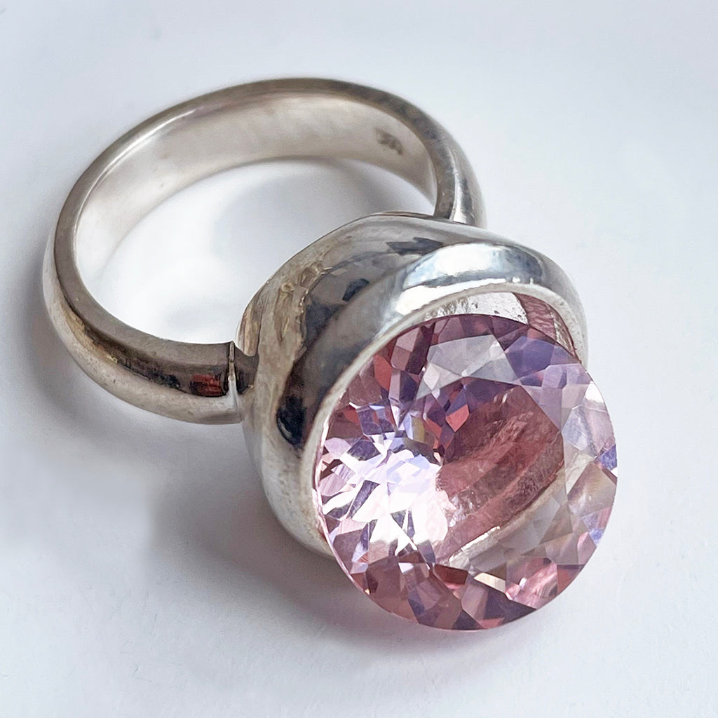 Morganite - Pink Round Cut - 6.87ct