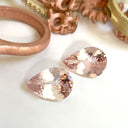 Morganite - Pink Pear Cut Pair - 2.93ct