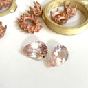 Morganite - Pink Pear Cut Pair - 2.93ct
