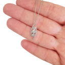 Multiple Diamond Cluster Pendant