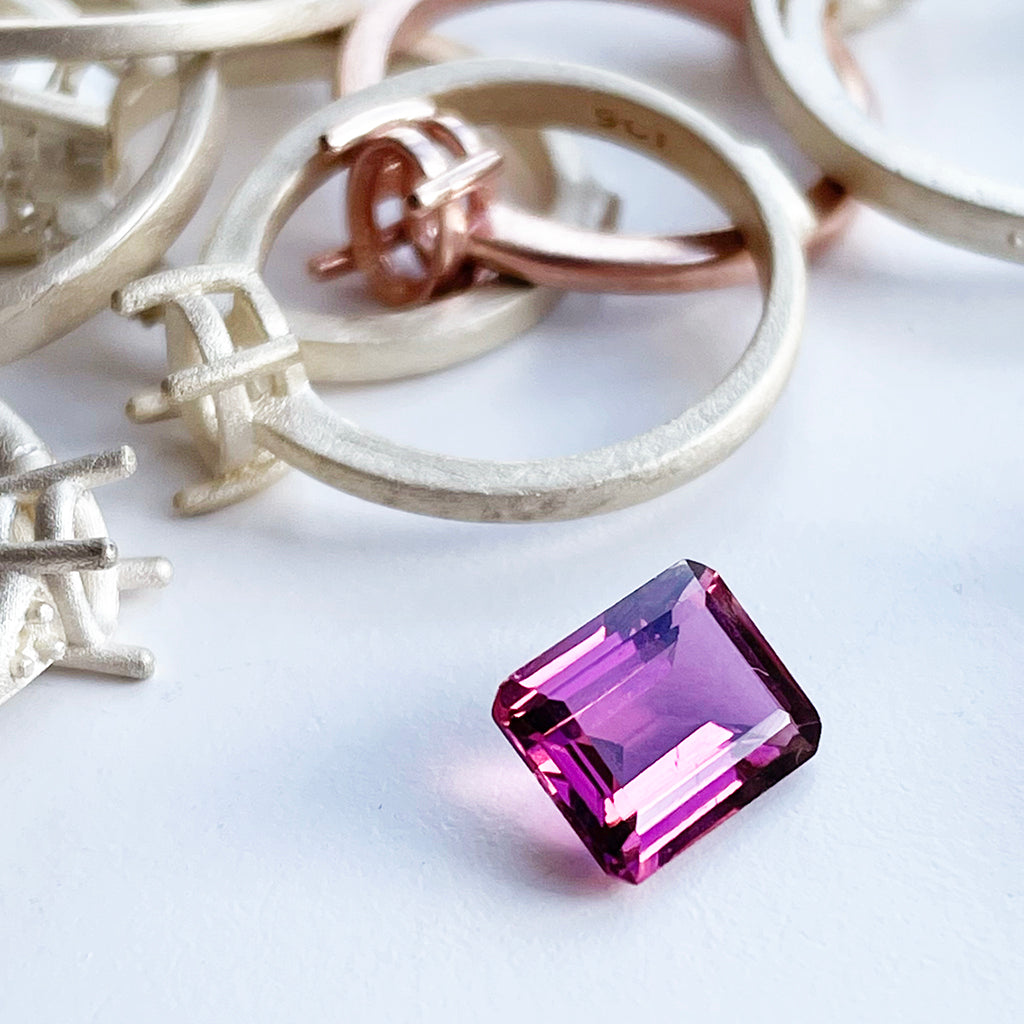 Pink Tourmaline - Octagonal Cut - 1.95ct