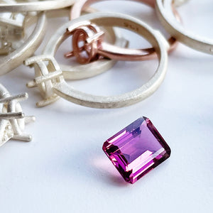 Pink Tourmaline - Octagonal Cut - 1.95ct