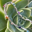 Rainbow And Diamond Studded Bracelet