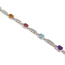 Rainbow And Diamond Studded Bracelet
