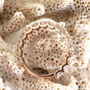 Rose Gold 15 Diamond 3/4 Eternity Band