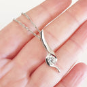 Swish Diamond Pendant