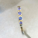 Secret Hearts Tanzanite Yellow Gold Ring