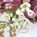 Silver Solitaire Six Claw Peridot Ring