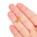 Silver Trilogy Citrine Pendant