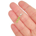 Silver Trilogy Peridot Pendant