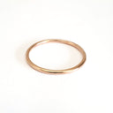 Slim Rose Gold Band Stacking Ring