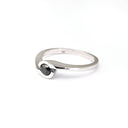 Solitaire Black Diamond Ring