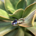 Solitaire Trilliant Cut Tanzanite Pendant