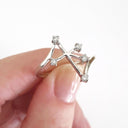 Southern Cross Diamond White Gold Ring