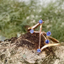Southern Cross Rose Gold Tanzanite Ring
