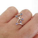 Southern Cross Tanzanite White Gold Ring