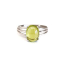  Stunning Oval Cabochon Peridot Ring