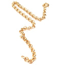 Stunning Rolo Belcher Yellow Gold Bracelet