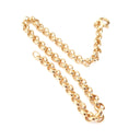 Stunning Rolo Belcher Yellow Gold Bracelet