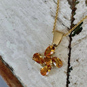 Sunburst Citrine Pendant