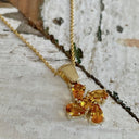 Sunburst Citrine Pendant