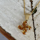 Sunburst Citrine Pendant