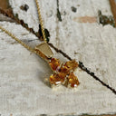 Sunburst Citrine Pendant