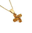 Sunburst Citrine Pendant