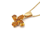 Sunburst Citrine Pendant