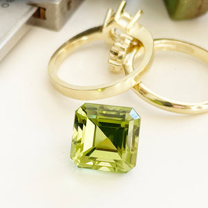 Tourmaline - Asscher Cut - 8.08ct