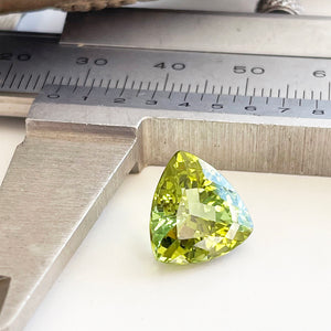 Tourmaline - Green Trilliant Cut - 5.92ct