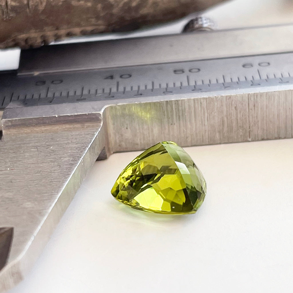 Tourmaline - Green Trilliant Cut - 5.92ct