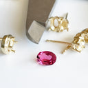 Tourmaline - Pink Oval Cut - 0.92ct