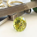 Tourmaline - Yellow Green Oval Cut - 8.62ct