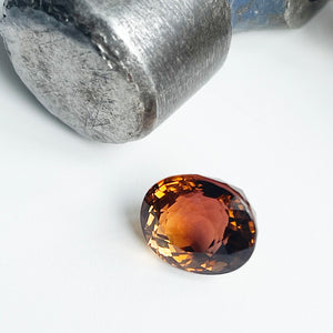 Orange Tourmaline - Oval Cut - 5.82ct