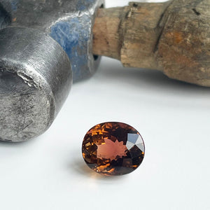 Orange Tourmaline - Oval Cut - 5.82ct