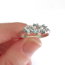 Trilogy Aquamarine Ring