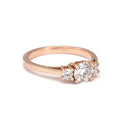 Trilogy Rose Gold Diamond Ring