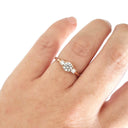 Trilogy Rose Gold Diamond Ring