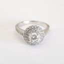 Diamond Cluster Ring